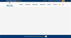 Desktop Screenshot of madacclima.com